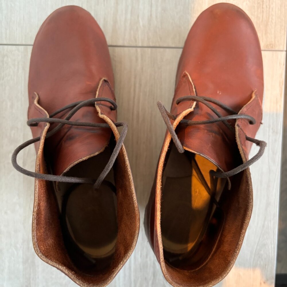 No. 6 Brown Leather Women's Shoes
